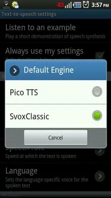 SVOX Classic TTS android App screenshot 1